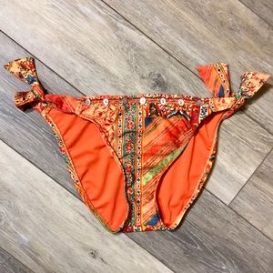 Lucky Brand | Boho Floral Paisley Bikini Bottoms